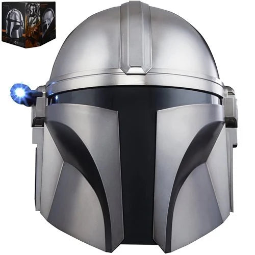 Star Wars The Black Series The Mandalorian Premium Electronic Helmet Prop Replica by Hasbro