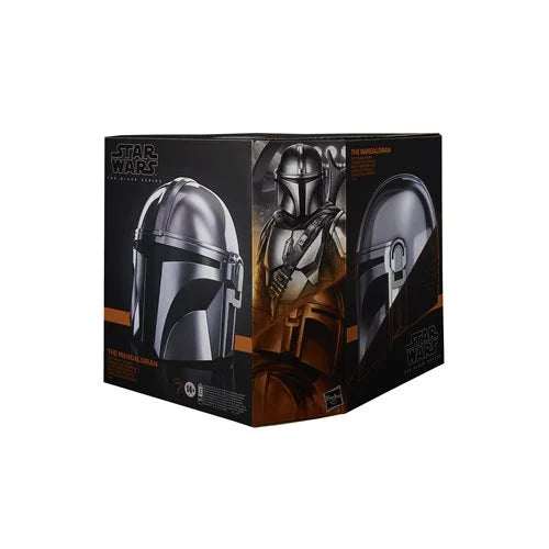 Star Wars The Black Series The Mandalorian Premium Electronic Helmet Prop Replica by Hasbro