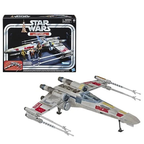 Star Wars The Vintage Collection Luke Skywalker Red 5 X-Wing Fighter 3.75-Inch Scale Vehicle – Exclusive by Hasbro