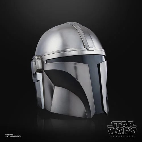 Star Wars The Black Series The Mandalorian Premium Electronic Helmet Prop Replica by Hasbro
