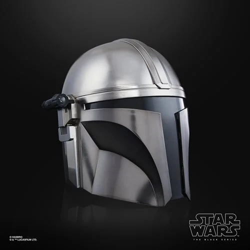 Star Wars The Black Series The Mandalorian Premium Electronic Helmet Prop Replica by Hasbro