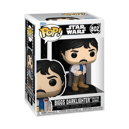 Star Wars: A New Hope Biggs Darklighter (Deleted Scenes) Funko Pop! #802 – Exclusive Vinyl Figure Collectible