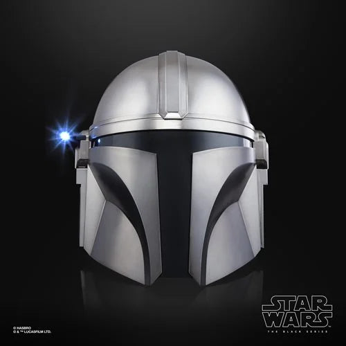 Star Wars The Black Series The Mandalorian Premium Electronic Helmet Prop Replica by Hasbro