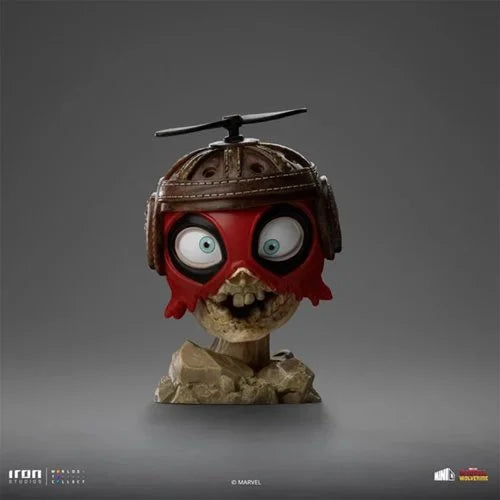 Deadpool & Wolverine with Headpool (Unmasked) MiniCo Vinyl Figure Set by Iron Studios