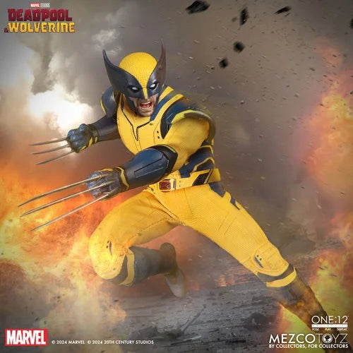 Deadpool & Wolverine: Wolverine DX One:12 Collective Action Figure – Deluxe Edition | Hugh Jackman Marvel Collectible Toy (17cm)