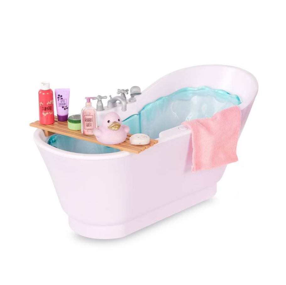 Our Generation Bathtub Set – Doll Bath Playset