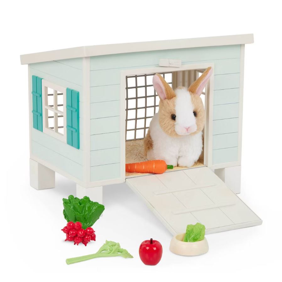Our Generation Bunny Hutch Set – Doll Pet Playset