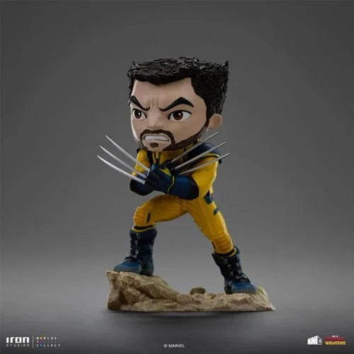 Deadpool & Wolverine with Headpool (Unmasked) MiniCo Vinyl Figure Set by Iron Studios
