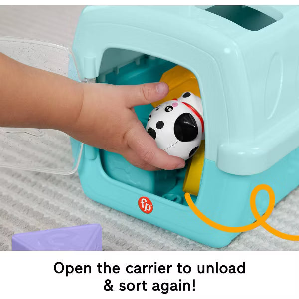 Fisher-Price Busy Blocks Pet Carrier – Shape Sorter Toy