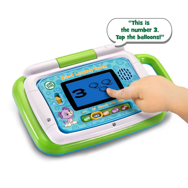 LeapFrog 2-in-1 LeapTop Touch – Kids Learning Laptop