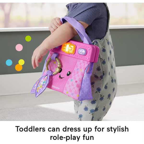 Fisher-Price Learning Purse – Interactive Toddler Toy