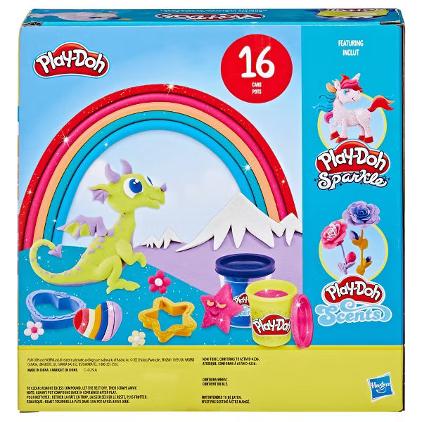 Play-Doh Sparkle & Scents Pack – 16pc Dough Set