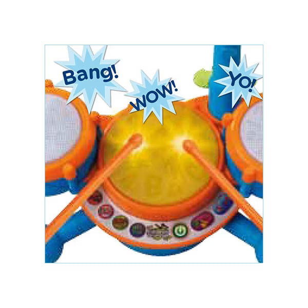 VTech KidiBeats Drum Set – Interactive Toddler Toy