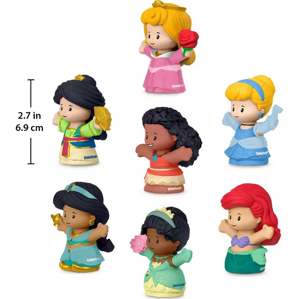 Fisher-Price Disney Princess Figures – 7-Pack Set