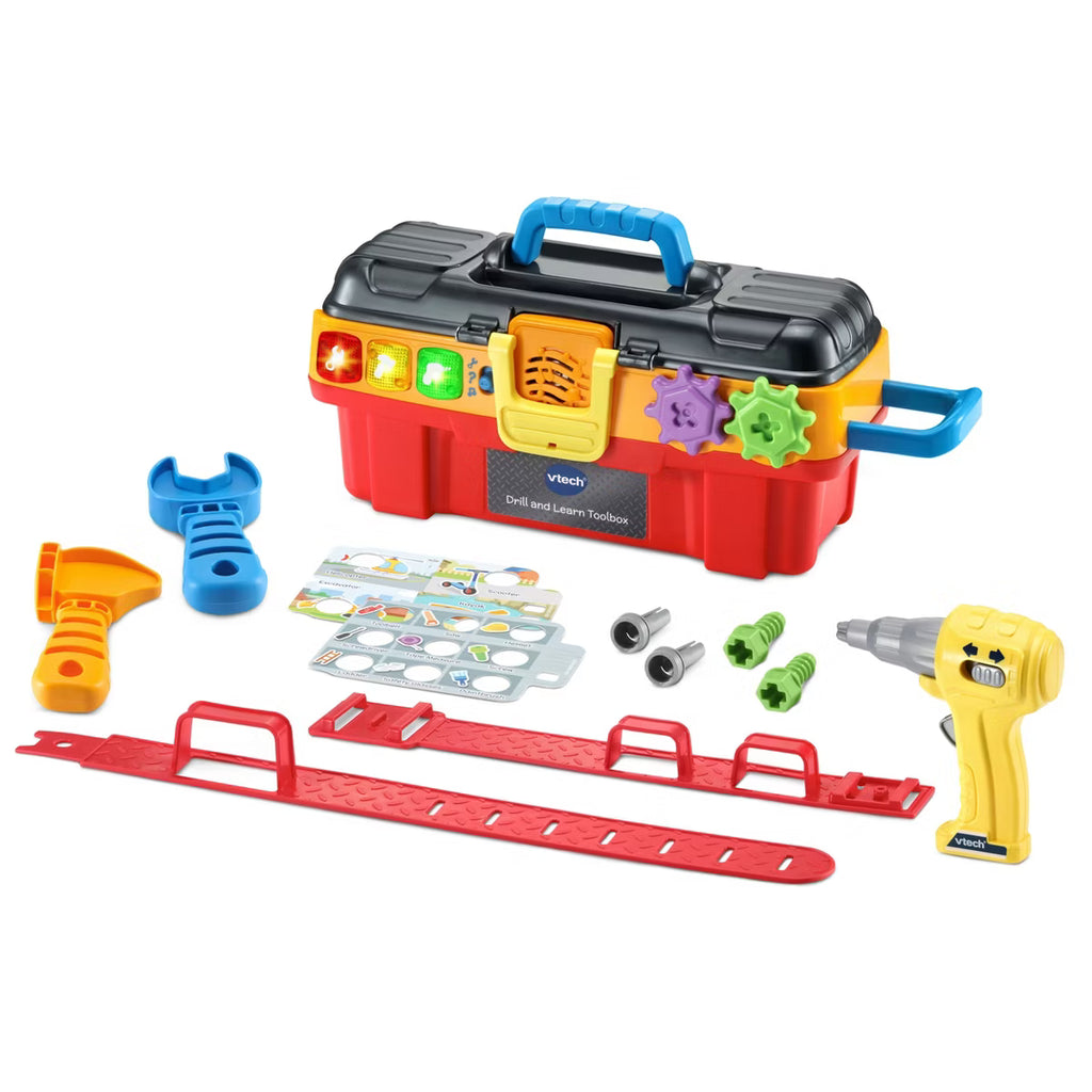 VTech Drill & Learn Toolbox Pro – Interactive Tool Set