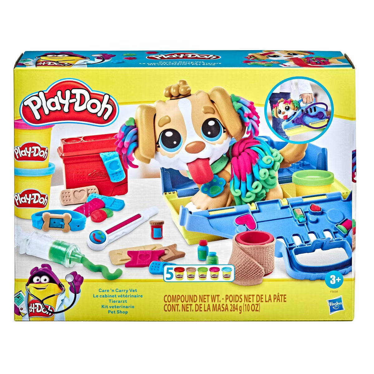 Play-Doh Vet Playset – Care 'N Carry Kit