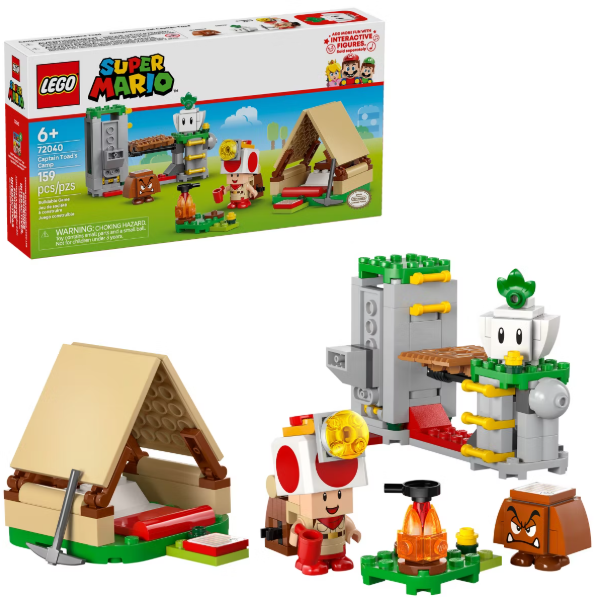 LEGO Super Mario Captain Toad Camp – Building Set