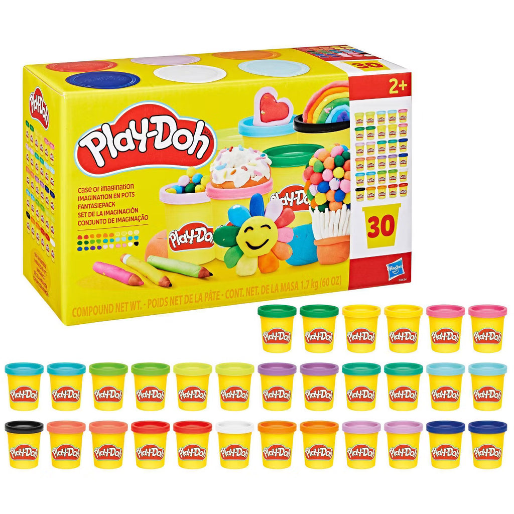 Play-Doh Case of Imagination – 30 Pack Dough Set