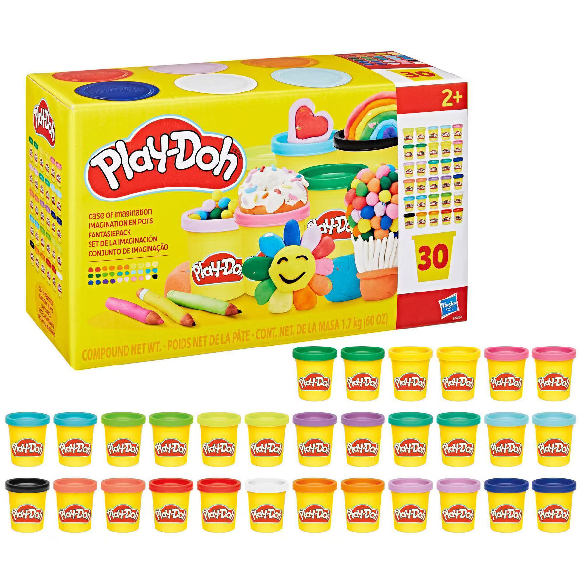 Play-Doh Case of Imagination – 30 Pack Dough Set