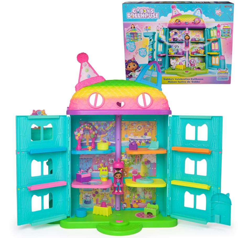 Gabby’s Dollhouse Rainbow Set – 15pc Playset