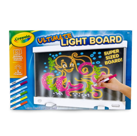 LED Light Drawing Board – Kids Art Tablet