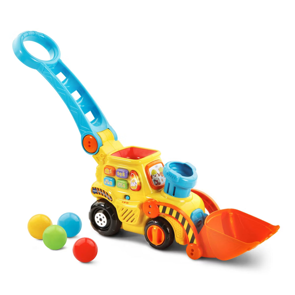 VTech Pop-a-Balls Bulldozer – Push & Pop Toddler Toy