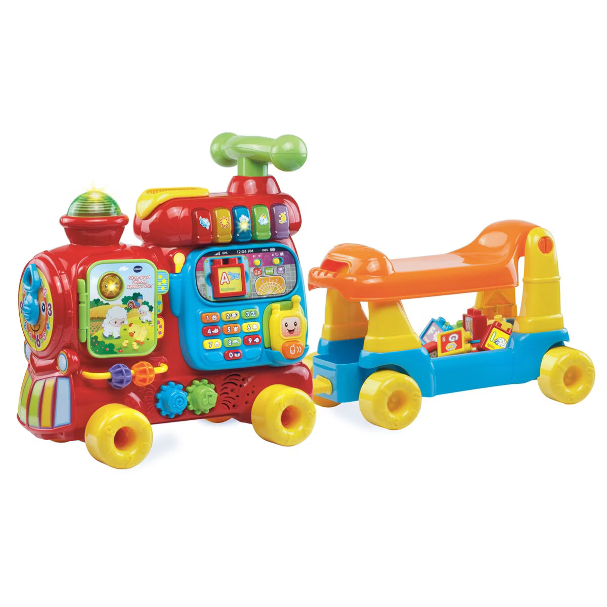 VTech Sit-to-Stand Alphabet Train – Ride-On Learning Toy