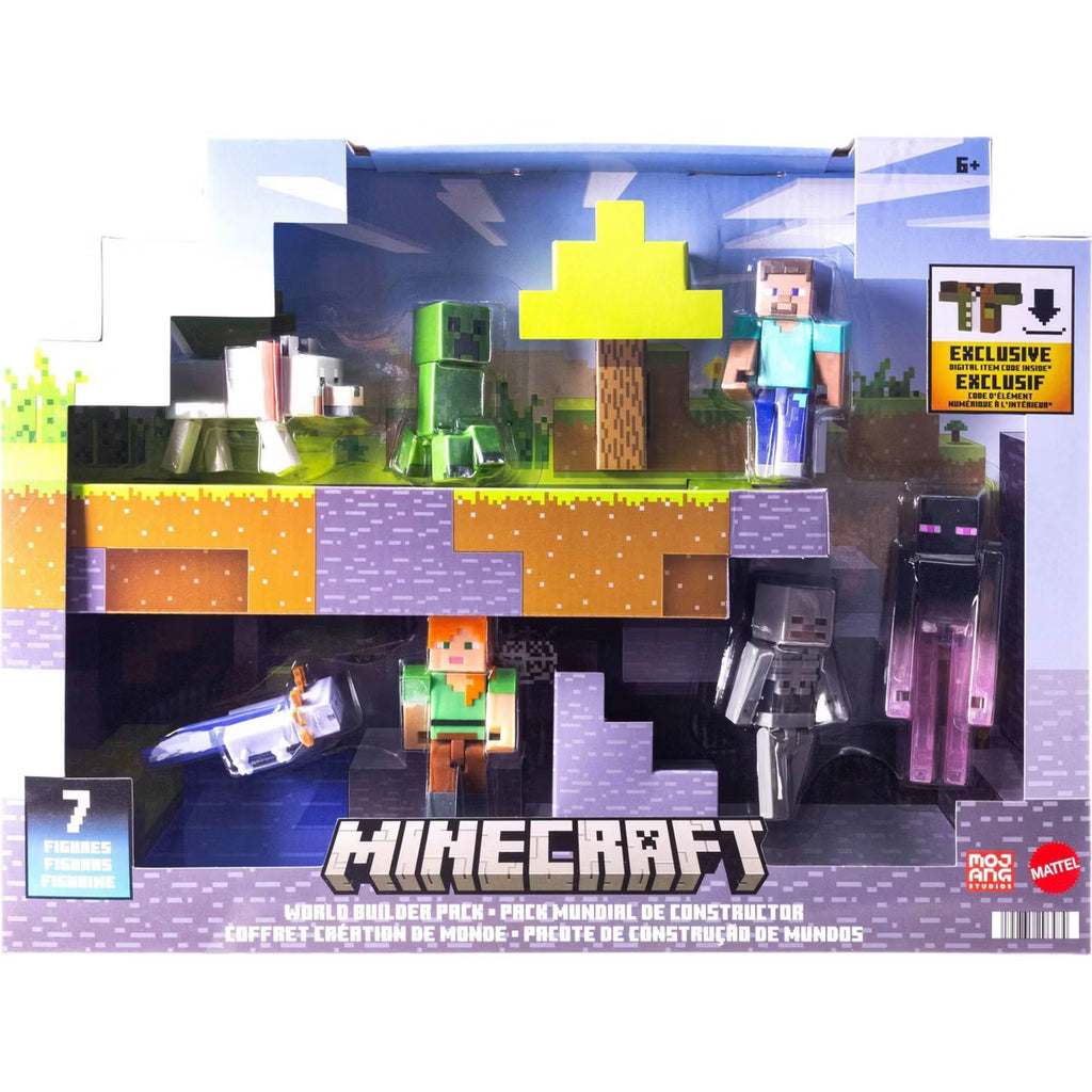 Minecraft Storypack Figures – 7-Pack Set
