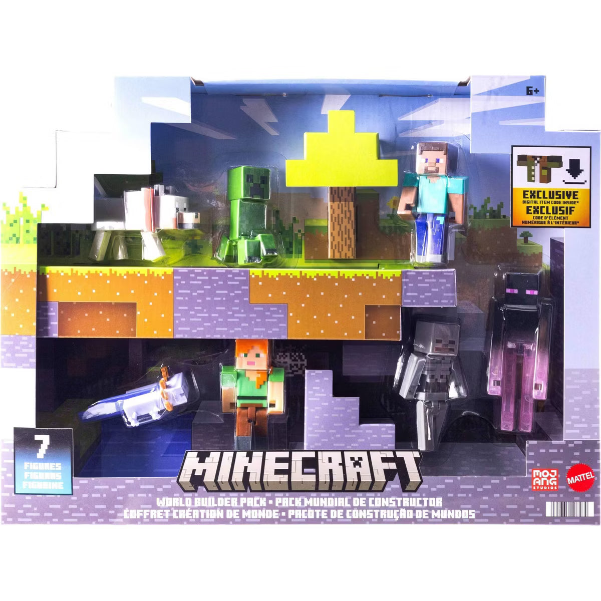 Minecraft Storypack Figures – 7-Pack Set
