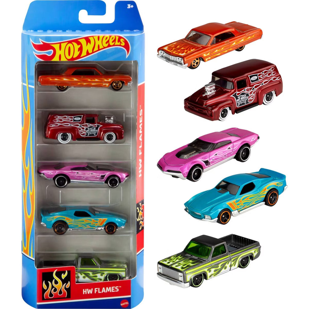 Hot Wheels 5-Car Pack – Die-Cast Set