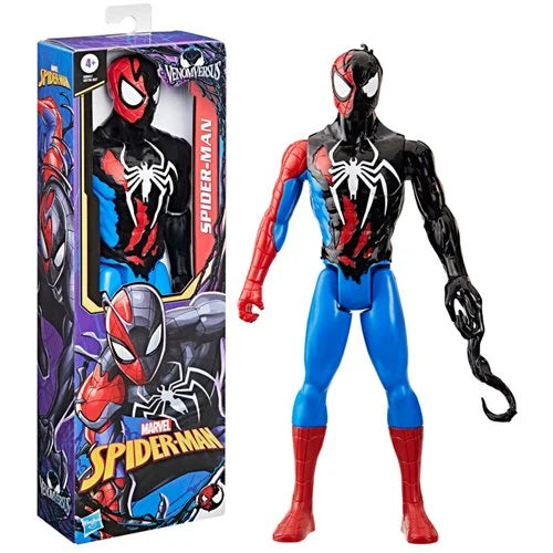 Spider-Man VenomVersus Titan Hero Series 12-Inch Action Figure – Hasbro Marvel Toy