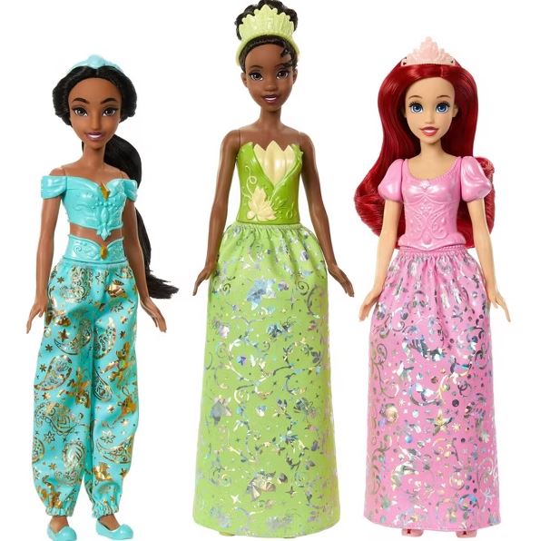 Disney Princess Dolls 7-Pack – Story Sparkle Set