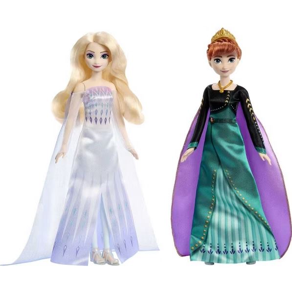 Disney Frozen Anna & Elsa Dolls – 2-Pack Set