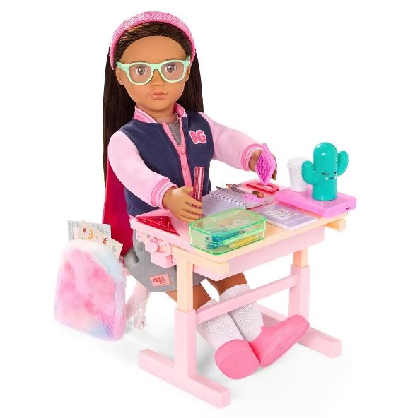 Our Generation School Desk Set – Doll Classroom
