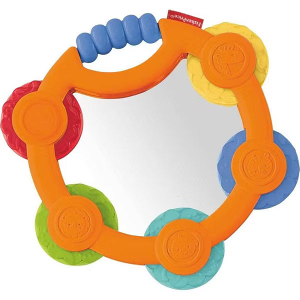 Fisher-Price Tambourine & Maracas Set – Baby Music Toy