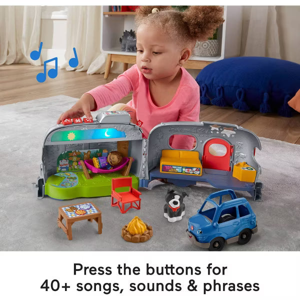 Fisher-Price Little People Camper – Light-Up Playset