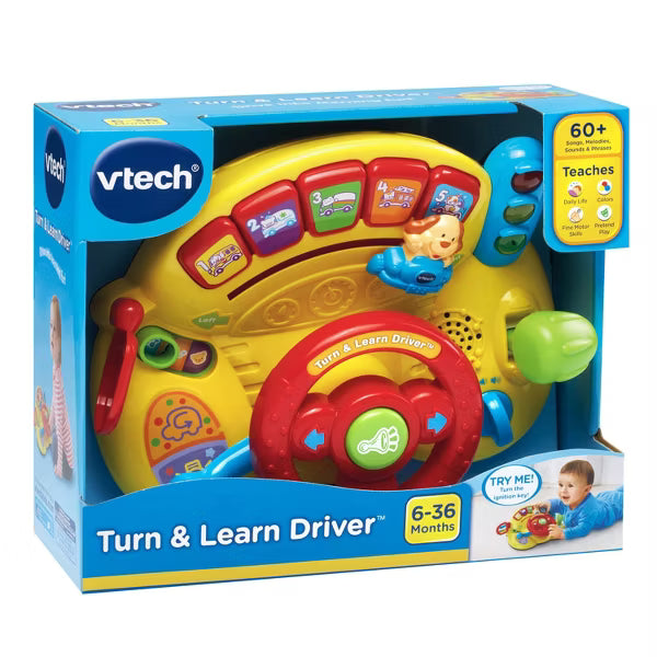 VTech Turn & Learn Driver – Steering Wheel Toy