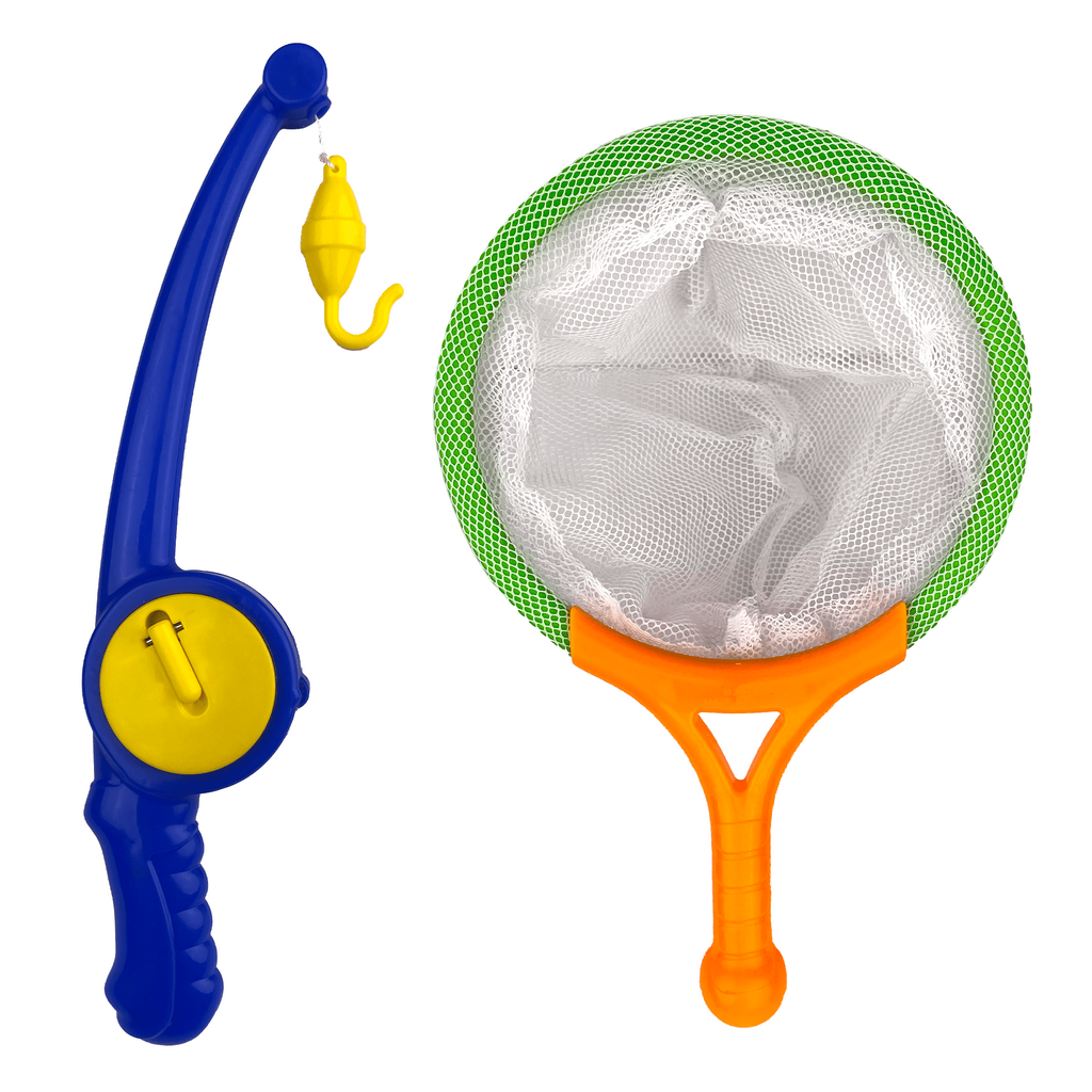 Play Day Fish & Catch 12-Piece Pool & Bath Toy Set for Kids 3+