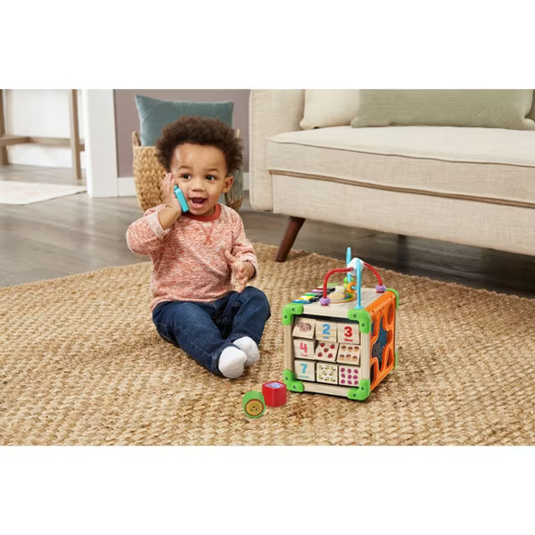 LeapFrog Wooden Activity Cube – Learning Playset