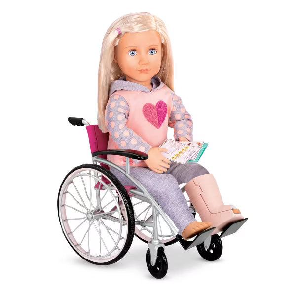 Our Generation Doll Wheelchair Set – Heals on Wheels