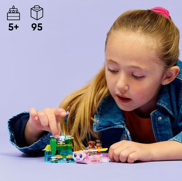 LEGO Friends Axolotl Boat – Adventure Set
