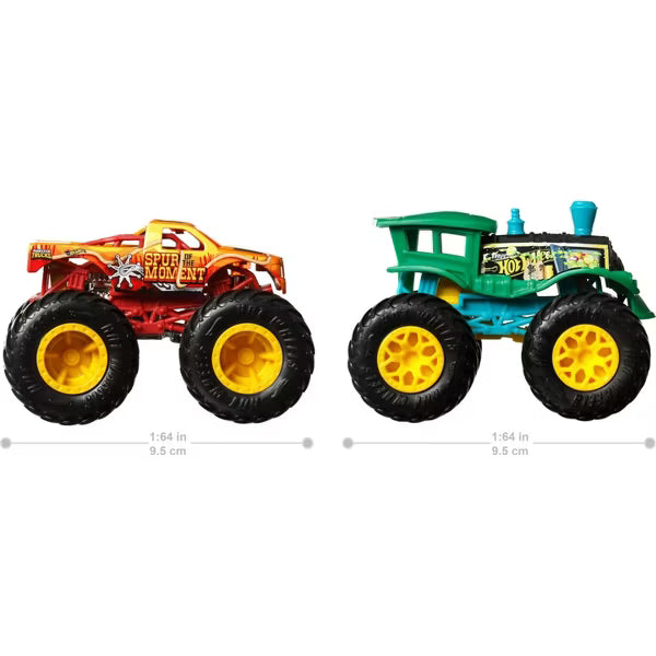 Hot Wheels Monster Trucks – 2-Pack Set