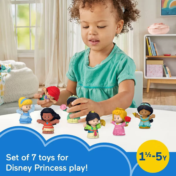 Fisher-Price Disney Princess Figures – 7-Pack Set