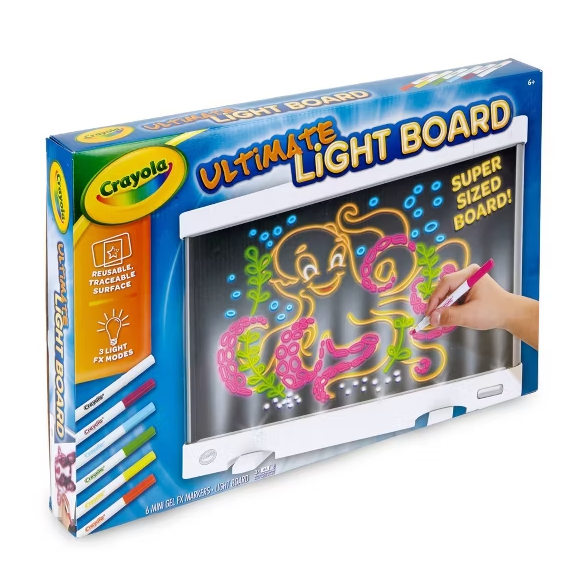 LED Light Drawing Board – Kids Art Tablet