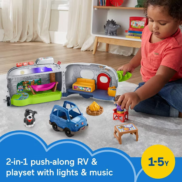 Fisher-Price Little People Camper – Light-Up Playset
