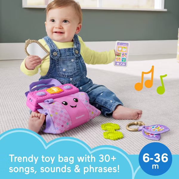 Fisher-Price Learning Purse – Interactive Toddler Toy