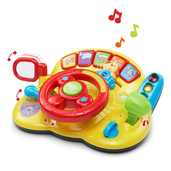 VTech Turn & Learn Driver – Steering Wheel Toy