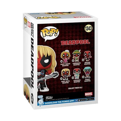 Deadpool Parody Heavy Metal Funko Pop! Vinyl Figure #1343 – Collectible Marvel Figure
