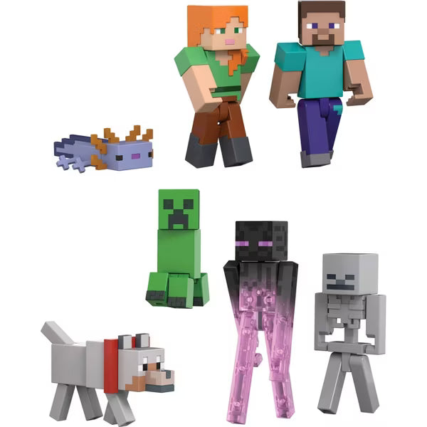 Minecraft Storypack Figures – 7-Pack Set