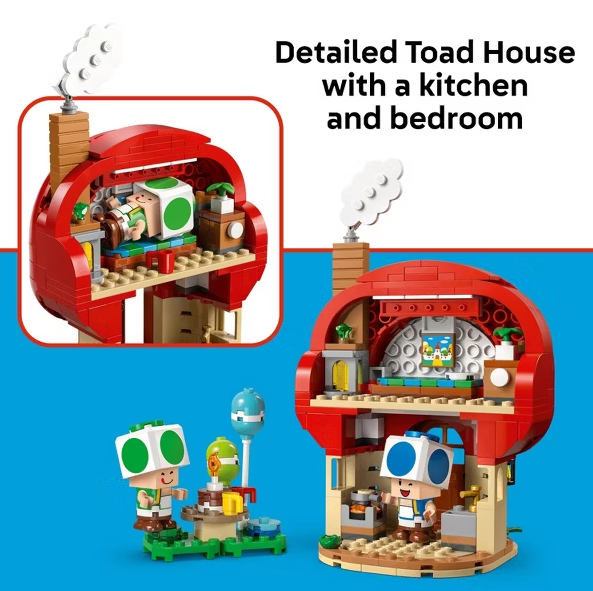 LEGO Super Mario Toad’s House – Building Set
